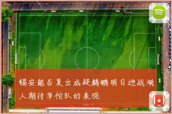 锡安能否复出成疑鹈鹕明日迎战湖人期待华佗队的表现